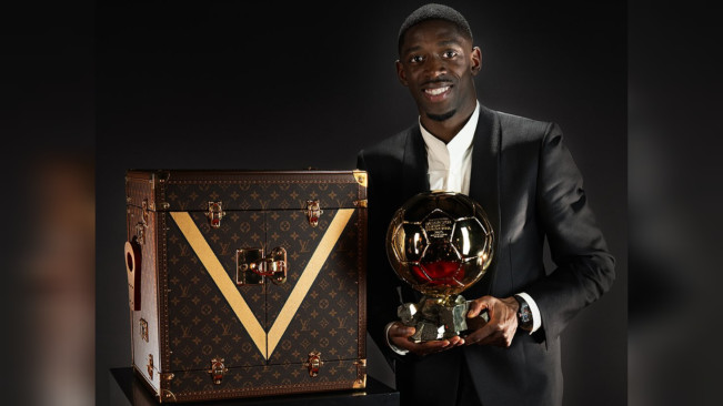 Ousmane Dembele raih Ballon d'Or 2025. [Instagram]